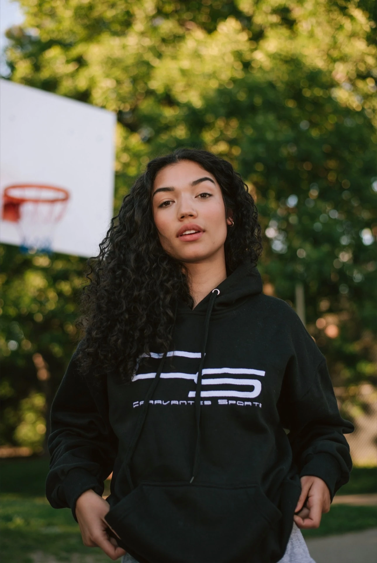 CARAVANTES Sports Merch — Black CS Hoodie