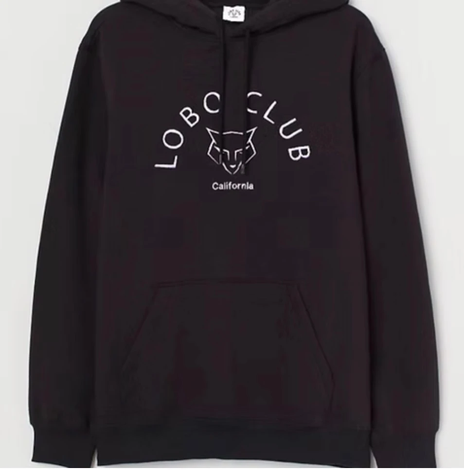 Lobo Club California — Black Hoodie