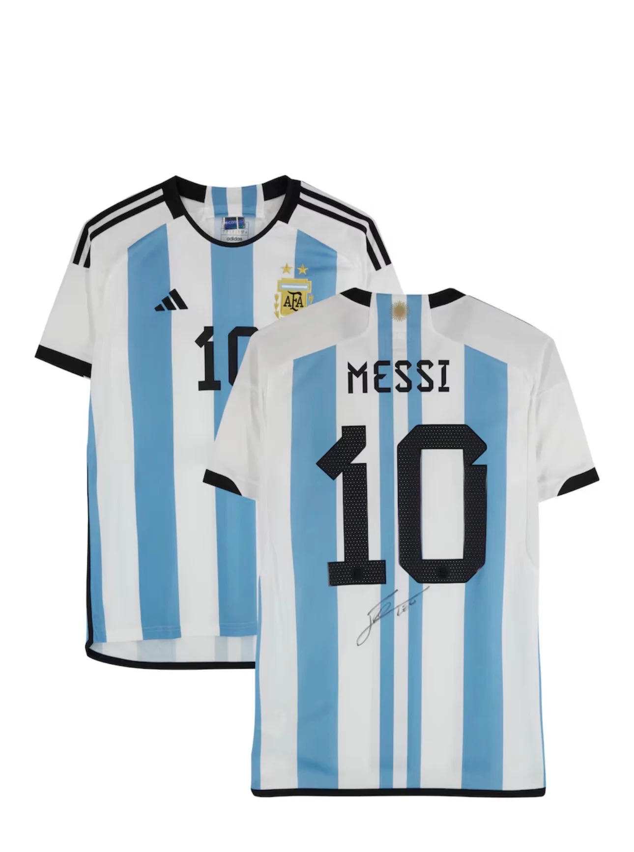 Signed Messi Argentina Jersey